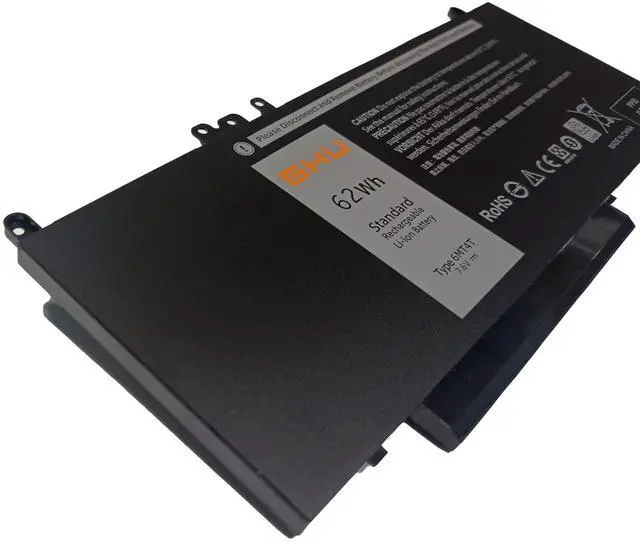 Alt view image 4 of 5 - GHU 6MT4T 62Wh 7.6V Battery for Dell Latitude 14 5470 E5470 15 5570 E5570 Precision 15 3510 M3510 Part Number 7V69Y TXF9M 79VRK