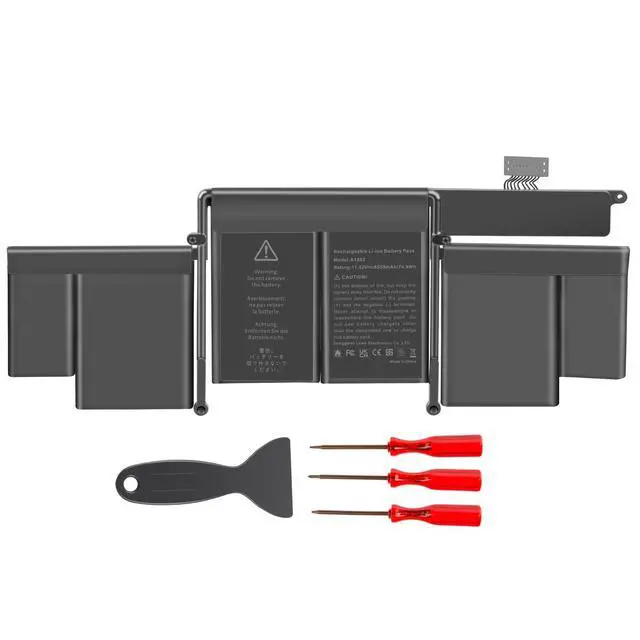 Alt view image 2 of 5 - ASUNCELL A1502 A1582 Laptop Battery for MacBook Pro 13 inch Retina [ Early 2015, Mid 2014, Late 2013] A1493 11.42V 74.9Wh