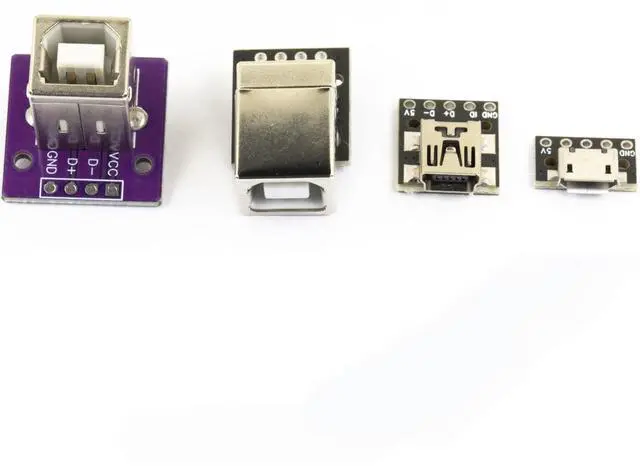 Alt view image 4 of 5 - yddmyo 14pcs USB Breakout Board Kit - Type A & C, 2.0 & 3.0, Male & Female Connectors