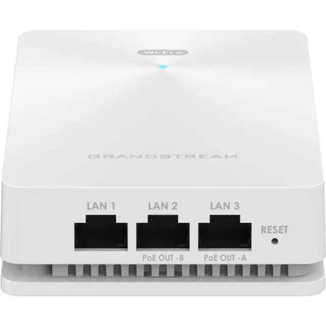 Alt view image 3 of 5 - Grandstream GWN7661E | in-Wall AX3000 Wi-Fi 6 Access Point | Power Adapter Not Included