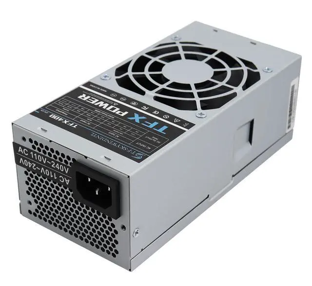 Main image of TFX 400W Power Supply Fixed Cable Stand Full Voltage 110-240V PSU with 20+4Pin Mainboard Power for Desktop NAS POS Mini ITX