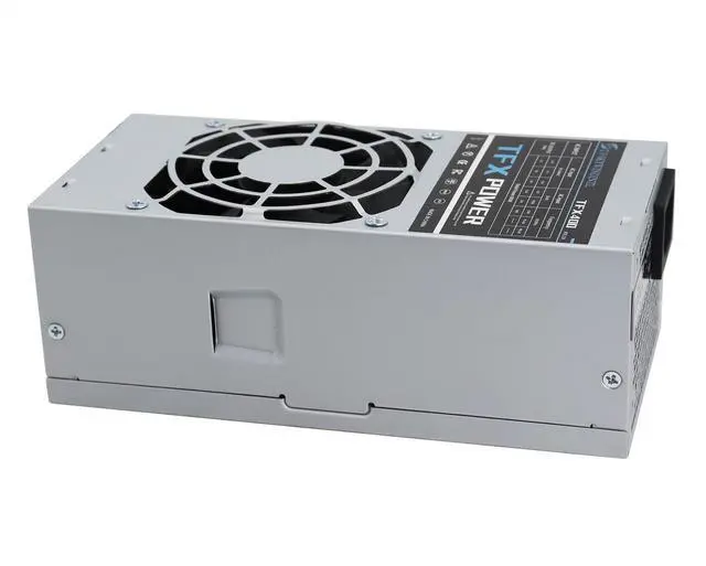 Alt view image 5 of 5 - TFX 400W Power Supply Fixed Cable Stand Full Voltage 110-240V PSU with 20+4Pin Mainboard Power for Desktop NAS POS Mini ITX