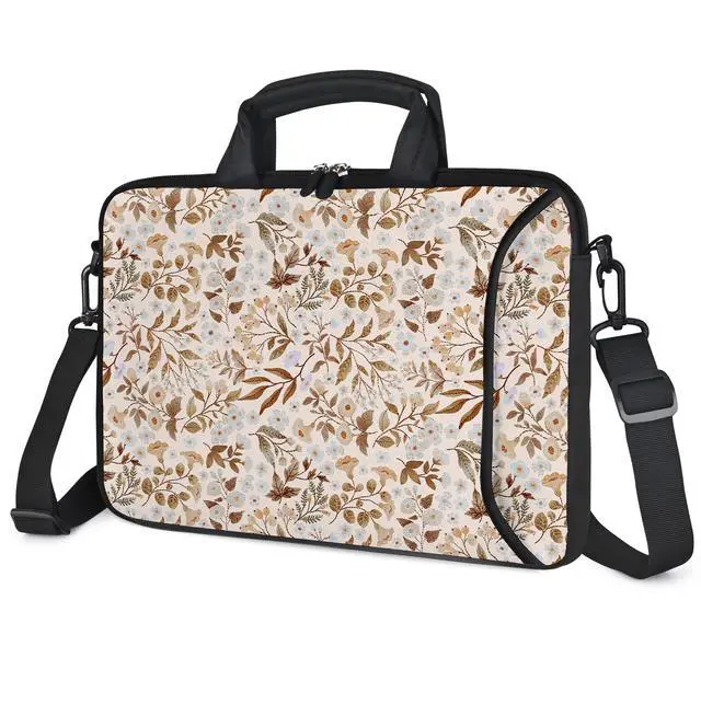 Alt view image 2 of 5 - RICHEN 17 inch Laptop Shoulder Bag Carrying Case with Handle Fits 15.6/16/17/17.3/17.4 inch Laptop Notebook (Sicilian Flowers, 16-17.3 inch)