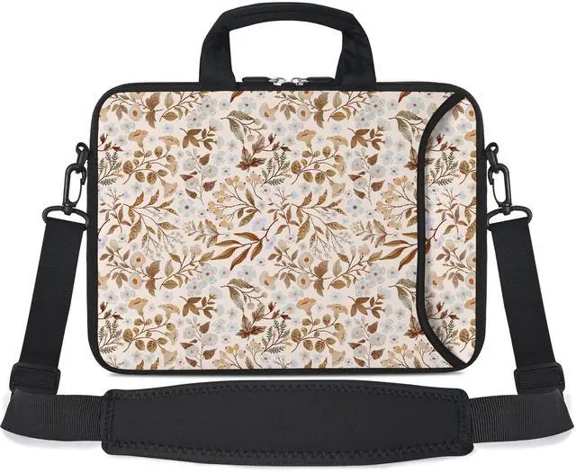 Main image of RICHEN 17 inch Laptop Shoulder Bag Carrying Case with Handle Fits 15.6/16/17/17.3/17.4 inch Laptop Notebook (Sicilian Flowers, 16-17.3 inch)
