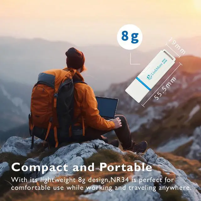 Alt view image 5 of 5 - LinkMore 64GB (5 Pack) NR34 USB Flash Drive  USB 3.2 Memory Stick with Keychain Loop, High-Speed Thumb Drive up to 120MB/s Read & 60MB/s Write for PC, Mac, Car, TV  Compact, Plug & Play