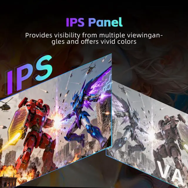 Alt view image 4 of 5 - KTC 24 Inch Computer Monitor, FHD 144Hz Office Gaming Monitor, IPS, Adaptive-Sync, HDMI & DP Port, 1500:1 Contrast Ratio, Bluelight Filter, Tilt Adjustable, H24B9S