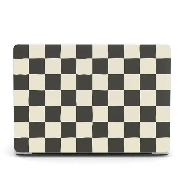 Alt view image 2 of 5 - Laptop Hard Shell Compatible with MacBook Air 13.6 inch M2 Case A2681 Release 2022, Lightweight Plastic Hard Case and Keyboard Cover for 13.6" MacBook Air with Retina Display, Checkerboard