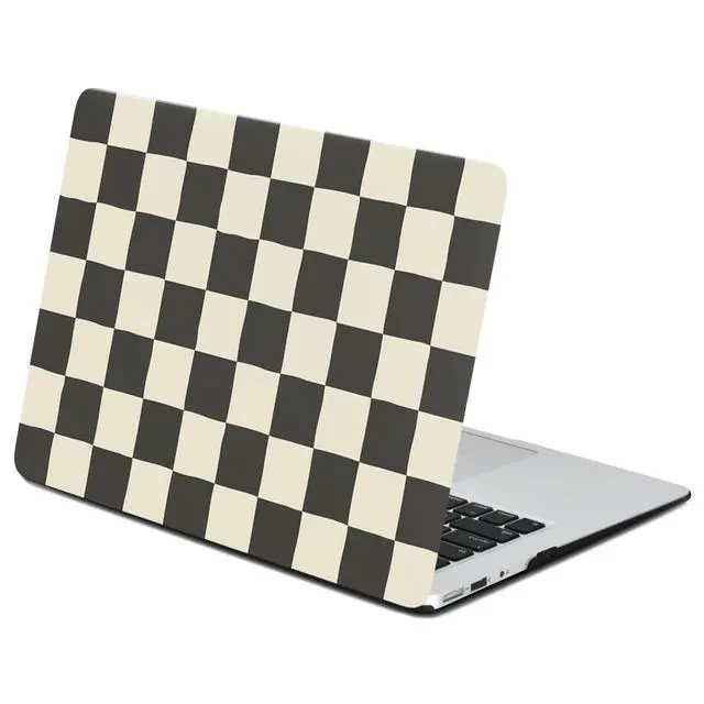 Alt view image 3 of 5 - Laptop Hard Shell Compatible with MacBook Air 13.6 inch M2 Case A2681 Release 2022, Lightweight Plastic Hard Case and Keyboard Cover for 13.6" MacBook Air with Retina Display, Checkerboard