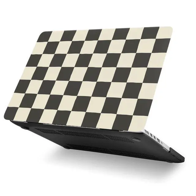 Alt view image 4 of 5 - Laptop Hard Shell Compatible with MacBook Air 13.6 inch M2 Case A2681 Release 2022, Lightweight Plastic Hard Case and Keyboard Cover for 13.6" MacBook Air with Retina Display, Checkerboard