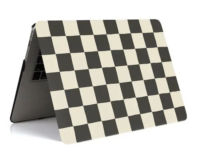 Alt view image 5 of 5 - Laptop Hard Shell Compatible with MacBook Air 13.6 inch M2 Case A2681 Release 2022, Lightweight Plastic Hard Case and Keyboard Cover for 13.6" MacBook Air with Retina Display, Checkerboard