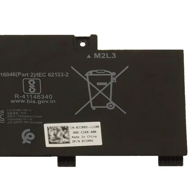 Alt view image 3 of 4 - EPYOBW MV07R Laptop Battery 68Wh 4250mAh 15.2V Compatible with Dell G3 15 3590 3700 3790 5500 5505 SE 3500 GN3500EDFSS WDP8D KJGP7 WDP8D GN3500EDFUS GN3500EDFRS Series JJRRD 0JJRRD 266J9 72WGV