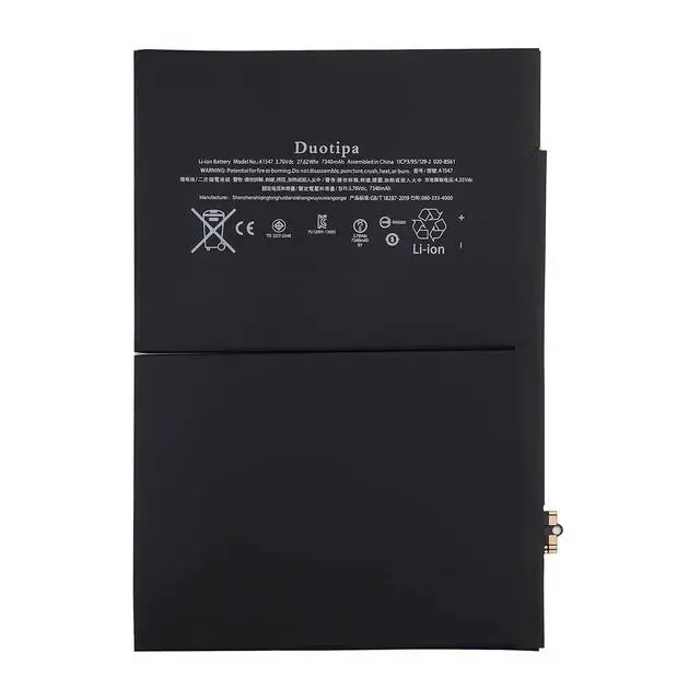 Alt view image 2 of 5 - Duotipa A1547 Compatible with Apple iPad Air 2/iPad 6 A1566 A1567 MGKL2LL/A MGL12LL/A with Repair Tool Kit