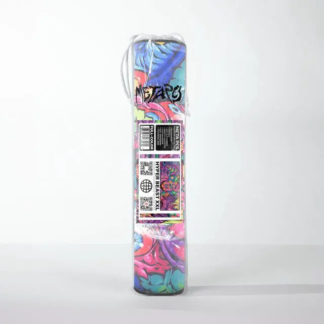 Alt view image 3 of 5 - META PCS - Hyperbeast Extended Gaming Mousepad - Full Desk Coverage - Smooth Polyester - Anti-Slip Rubber, Durable - Waterproof | Full-Color