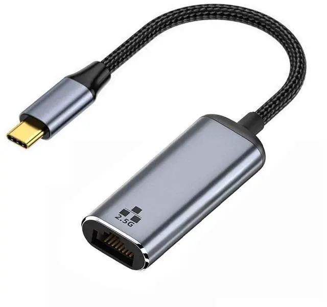 Main image of Cablecc USB-C USB3.1 Type-C to 2.5Gbps 2500Mbps GBE Gigabit Ethernet Network LAN Cable Adapter for Laptop
