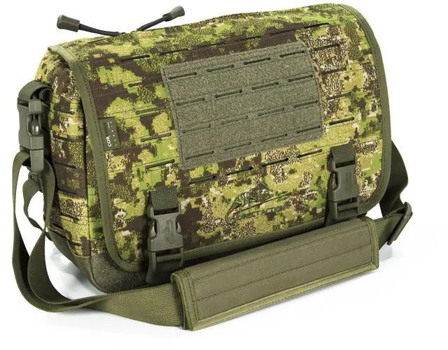 Main image of Direct Action Small Messenger Tactical Bag Pencott Greenzone 6.6 Liter Capacity, ideal for laptop, ipad or tablet