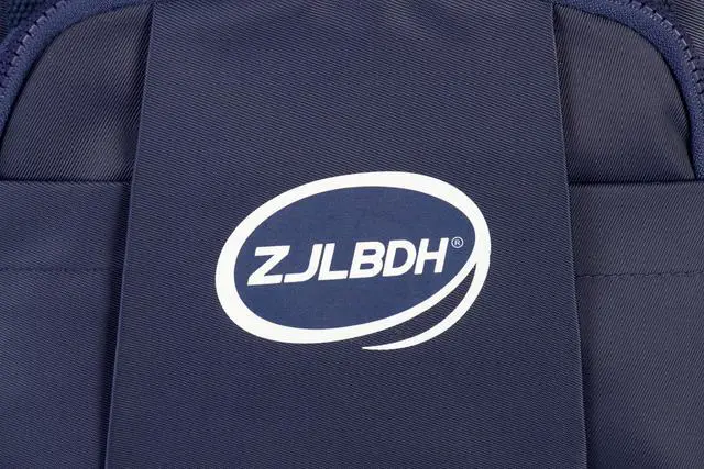 Alt view image 3 of 3 - ZJLBDH Large Capacity Tote Handbag, Women's Nylon Shoulder Bag with Multiple Compartments, Casual Work Laptop Bag, 13 Inch (BLUE)