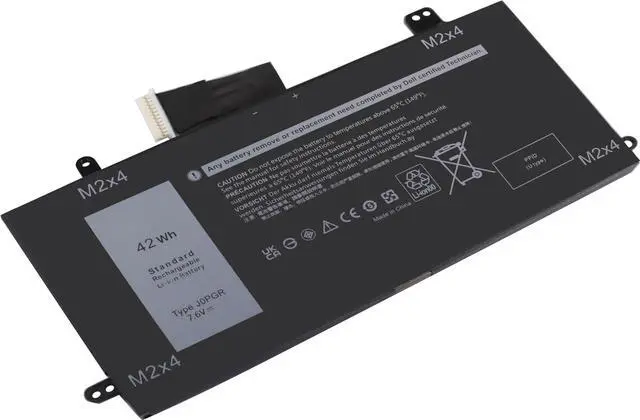 Alt view image 3 of 5 - J0PGR Laptop Battery Replacement for Dell Latitude 12 5285 E5285 5290 2-in-1 Series T17G T17G001 T17G002 Tablet Notebook 1WND8 0J0PGR JOPGR 0RDYCT RDYCT X16TW NOT (MB991LL MC375LL MD314 MC724LL)