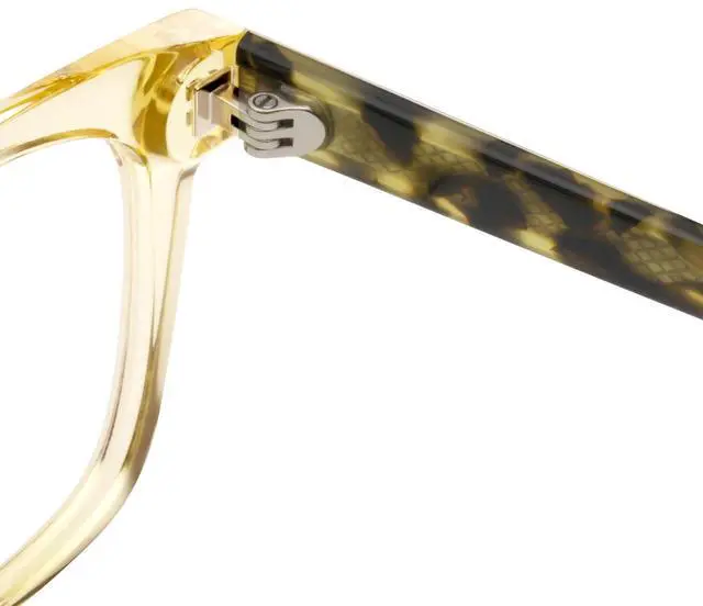 Alt view image 3 of 5 - Dollger Blue Light Blocking Glasses For Woman Men Thick Frame Square Non-Prescription Glasses, For Work,Computer, Gaming, TV Beige