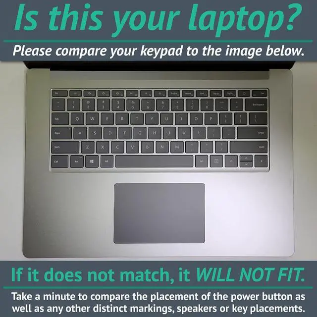 Alt view image 2 of 4 - MIGHTY SKINS Skin Compatible with Microsoft Surface Laptop 4 15 - Dont Tread | Protective, Durable, and Unique Vinyl Decal wrap Cover | Easy to Apply, Remove, and Change Styles | Made in The USA,MISU