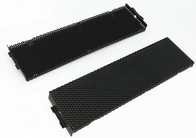Main image of 2-Pack HIGH POWER Universal Desktop PC Tower Perforated Mesh Metal 5.25" Optical Drive Bay Cover Plates (2pcs of U5BC)