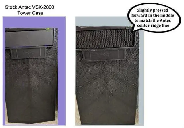 Alt view image 4 of 4 - 2-Pack HIGH POWER Universal Desktop PC Tower Perforated Mesh Metal 5.25" Optical Drive Bay Cover Plates (2pcs of U5BC)