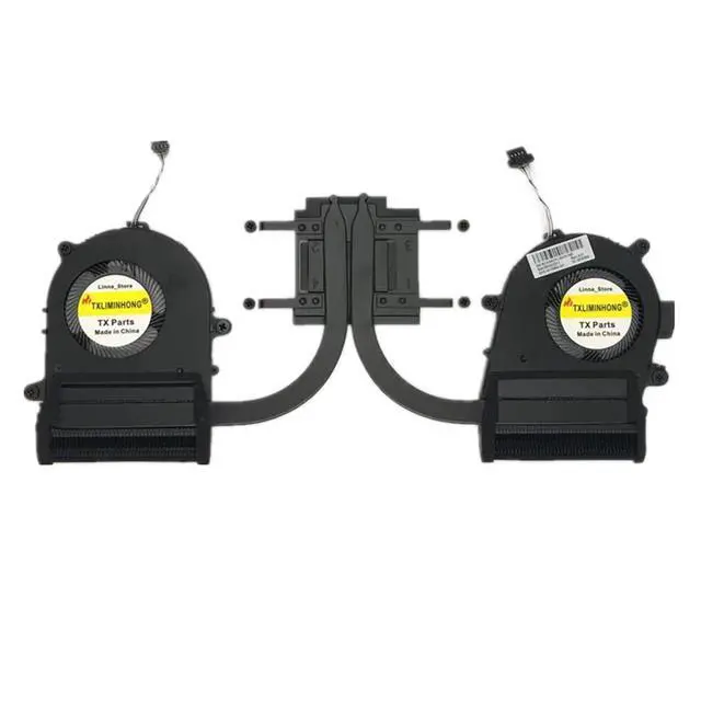 Alt view image 2 of 2 - TXLIMINHONG New Compatible CPU and GPU Cooling Fan with heatsink for HP EliteBook x360 1040 G6 L62995-001 M10989-001 EG50040S1-1C081-S9A 6033B0077701 EG50040S1-1C071-S9A 6033B0077501 DC5V 0.45A