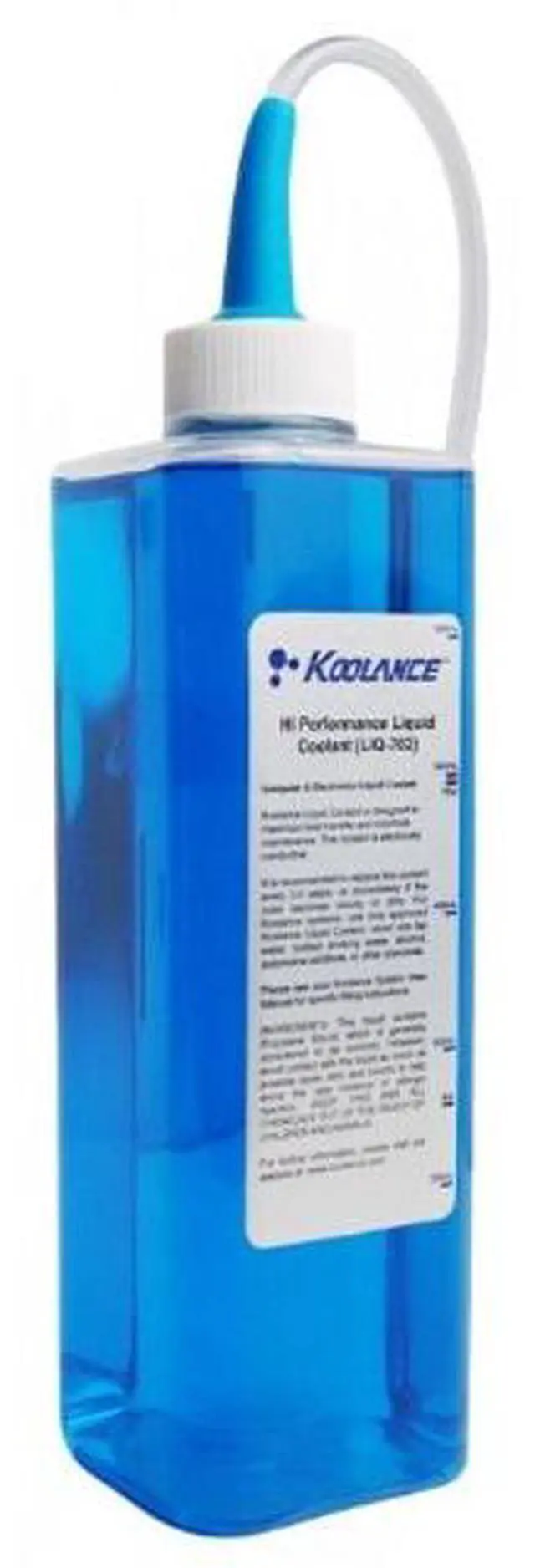 Alt view image 3 of 3 - Koolance LIQ-702BU-B 702 Liquid Coolant, High-Performance, UV Blue, 700ml (24 fl oz)