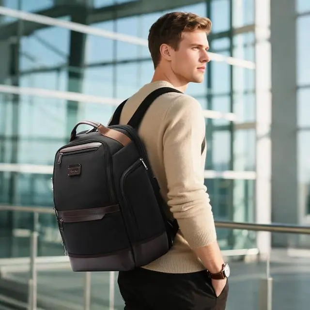 Alt view image 2 of 5 - BOPai Business Backpack Men