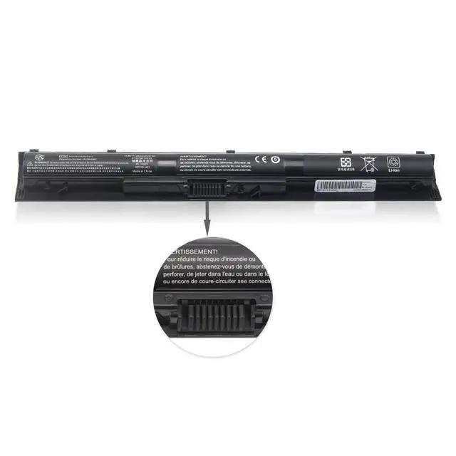 Alt view image 3 of 5 - HSX KI04 Notebook Battery for HP 800049-001 800010-421 Series KI04 TPN-Q158 TPN-159 TPN-Q160 5368 5378 Pavilion 15-AB 15-an 17-G 15t-ab100 17t-g100 17t-s100[4 Cells/14.8V/2800mAh/41Wh]
