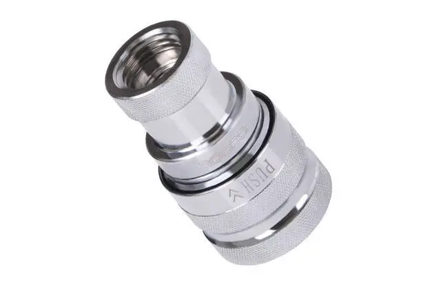 Alt view image 2 of 3 - Alphacool Eiszapfen Quick Release Female G1/4 Inner Thread - Chrome (17456)