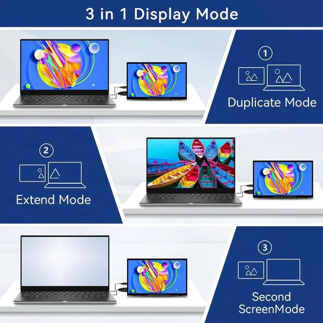 Alt view image 4 of 5 - HAMTYSAN 11.6 Inch Raspberry Pi Screen FHD 1366x768 Touchscreen Monitor IPS Second Screen Display with Dual-Speakers for Raspberry Pi 5/4/3/2/ Win11/10/8/7 Jetson Nano