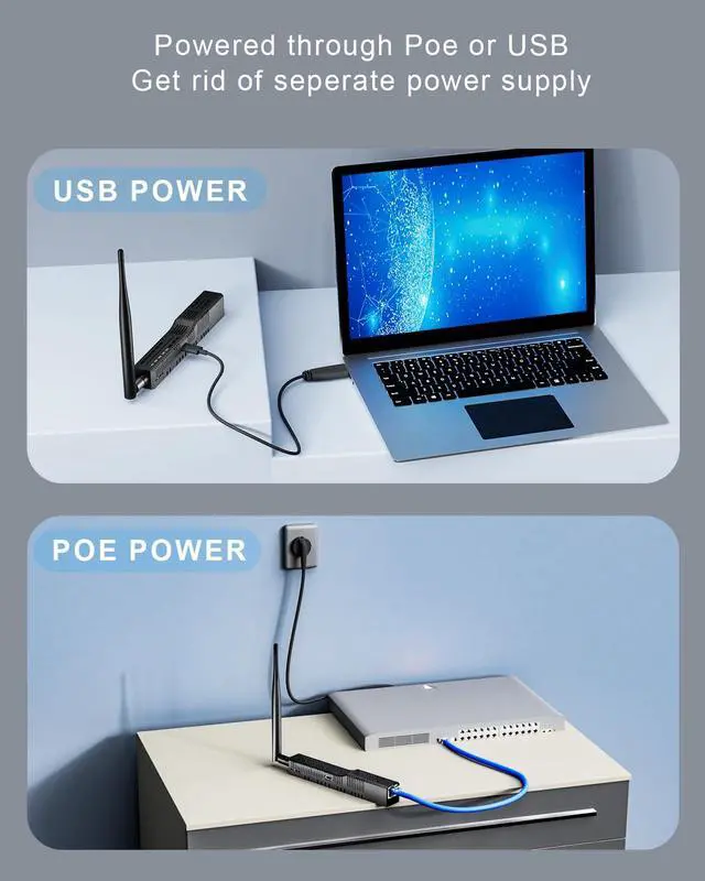 Alt view image 5 of 5 - SMLIGHT SLZB-06MG24 Zigbee 3.0 to Ethernet,USB,and WiFi Gateway Coordinator with PoE,Universal Gateway for Home Assistant/ Zigbee2MQTT/ZHA,Wireless Zigbee 3.0 USB Adapter