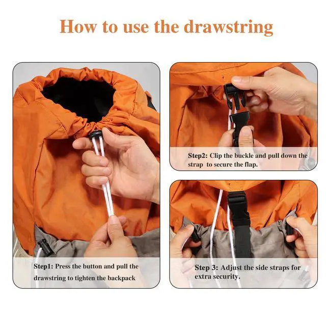 Alt view image 5 of 5 - Ankyery Drawstring Backpack for Teen Girls Boys, Work College Travel 17 Inch Laptop Backpack, Cute Back to School Bookbag, Casual Daypack for Middle High School University Daily Use Gym