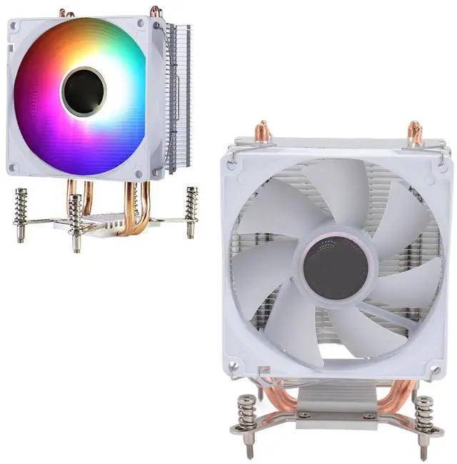 Alt view image 2 of 5 - Cuifati CPU Air Cooler 230w TDP 3pin 12VDC 2000RPM Hydraulic Bearing CPU Cooler with 90mm Fan for 775 1150 1151 1155 1156 1200 1700