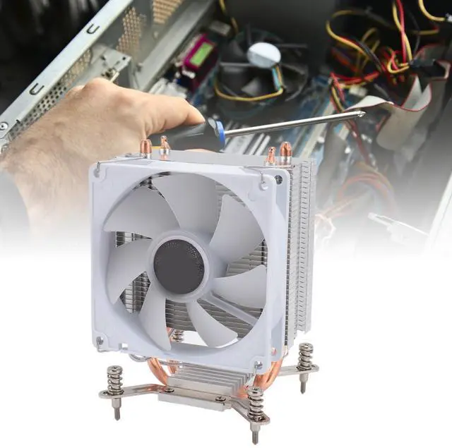 Alt view image 3 of 5 - Cuifati CPU Air Cooler 230w TDP 3pin 12VDC 2000RPM Hydraulic Bearing CPU Cooler with 90mm Fan for 775 1150 1151 1155 1156 1200 1700