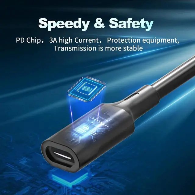 Alt view image 3 of 5 - 1ft USB to Round Power Plug 3.5mm x1.35mm Power Charging Cord for Laptop,12V USB Type C Male Input to 3.5 x 1.35mm Male Power Charging Cable