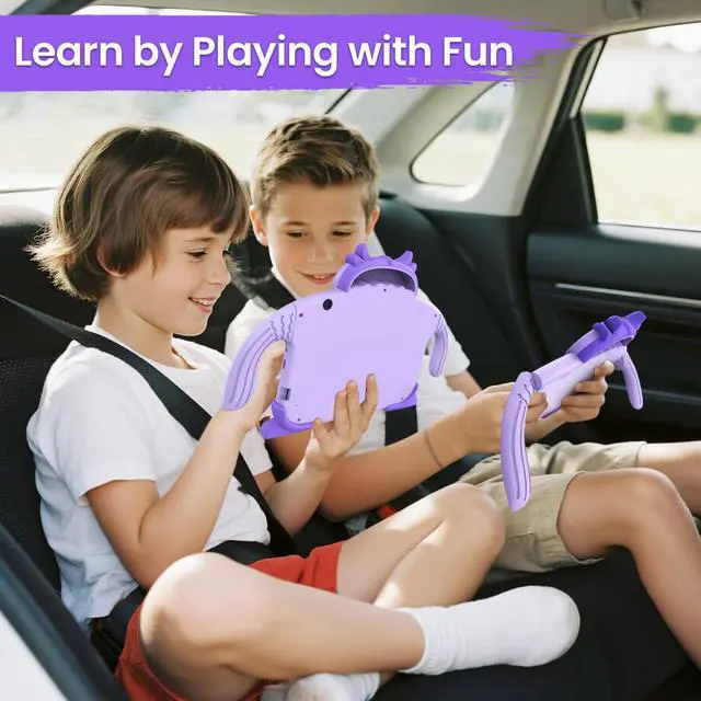 Alt view image 5 of 5 - UJoyFeel Kids Tablet 7IN Tablet for Kids 3-7, Toddler Tablets for Children with Learning Apps, WiFi, Parental Control, Educational Games, Shockproof Tablets for Toddlers Gift for Child from 3 to 12