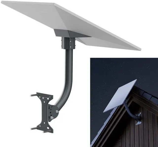 Main image of EAZUSE Starlink Cable Routing Kit Wall Pass Through Grommet Mounting Kit + Gen 3 Roof Mount