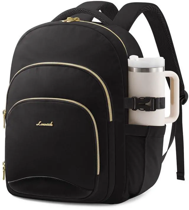 LOVEVOOK Laptop Backpack for Women, 15.6-Inch Work Backpack, Back to School Bookbag for College Student Teen Girls, Casual Personal Item Travel Bag Business Computer Daypack for Teacher Nurse, Gift