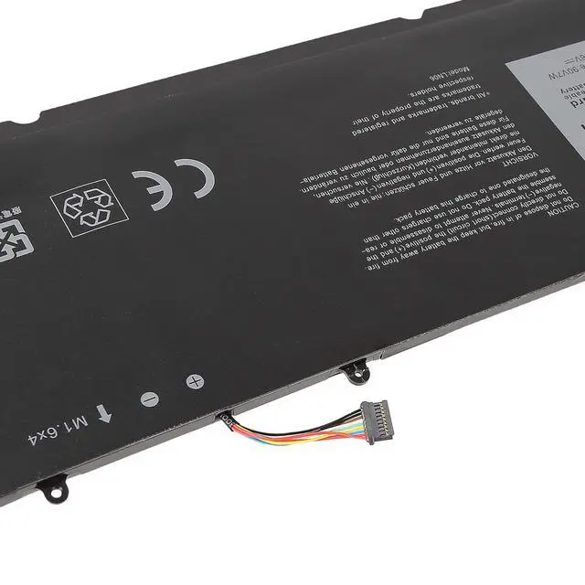 Alt view image 4 of 5 - GHU New 45 Wh 90V7W 5K9CP Battery Compatible with Dell XPS 13 13D 9343 13-9343, XPS 13 9350 13-9350 XPS13-9350 13D-9343 DIN02 0DRRP 0N7T6 JHXPY DIN02 RWT1R,Li-ion 7.4V
