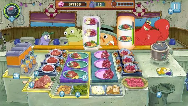 Alt view image 3 of 5 - Nighthawk Interactive SpongeBob: Krusty Cook-Off (Extra Krusty Edition)
