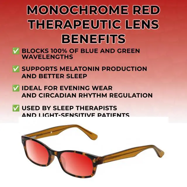 Alt view image 3 of 5 - Medspex Corinne McCormack Channing Color Therapy Reading Glasses +6.00 Tortoise Havana Brown Gold Amber/Amber Brown Womens Fluorescent Light Sensitivity Chromotherapy Chakra Healing