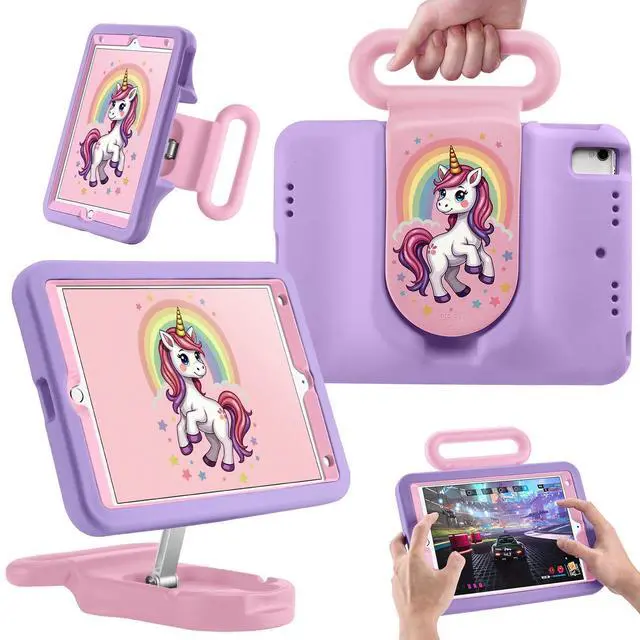 Main image of Kids Case for iPad 9th/8th/7th Gen 10.2 inch,Cute Shockproof EVA Case with Handle & Stand, Child-Friendly Drop-Proof case for iPad 10.2 2021/2020/2019