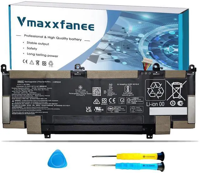 Main image of RR04XL L60373-005 Laptop Battery Replacement for HP Spectre X360 13 13-AW 13-AW0900 13-AW0000 13-AW0001LA 13-AW0023DX 13-AW0200ND 13-AW0105NC 13-AW0015NG 13-AW0050TU L60213-AC1 HSTNN-DB9K 60.76Wh