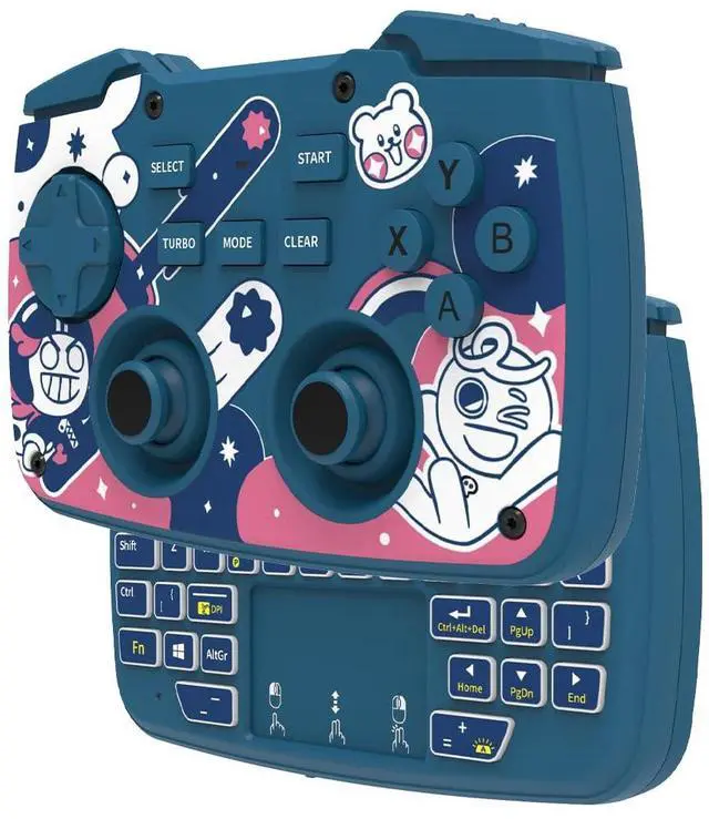 Alt view image 2 of 5 - FUNDIAN X1 Bluetooth Game Controller Keyboard Mouse CookieRun Limited Edition, Remote Wireless Controller Compatible with Smartphone, Laptop, Tablet, PC, iPhone, iPad, Nvidia Shield TV, Chromecast wit