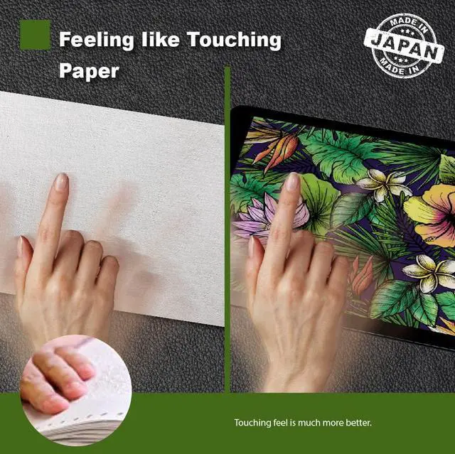 Alt view image 5 of 5 - Green Onions Supply PaperTexture Film Screen Protector for Wacom Cintiq Pro 13 (1 Pack)