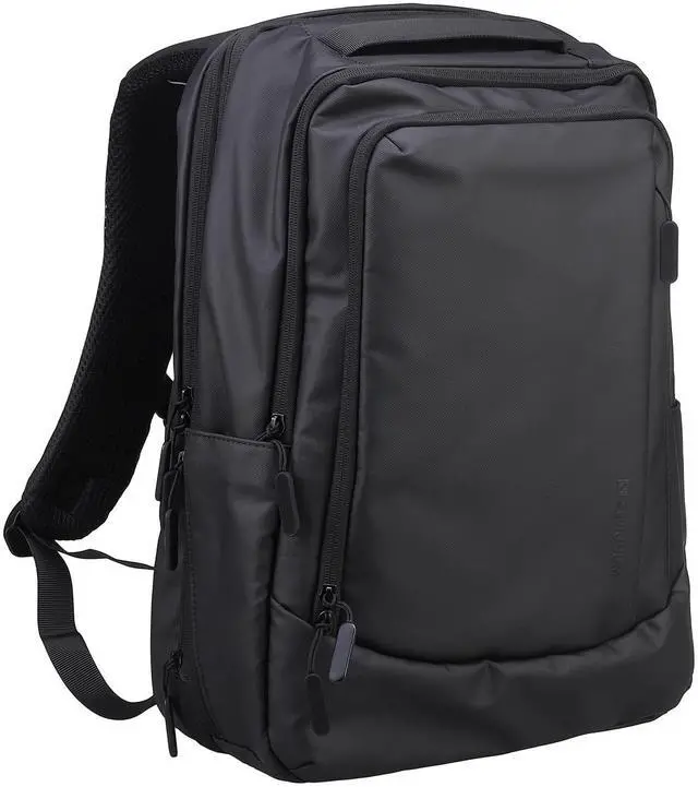 Main image of SUIKIHUM 38L Travel Backpack 17" Laptop Backpack W/USB-C Port, Expandable Carry-On Bag, TSA Flight Approved Water-Resistant for Business College, Black