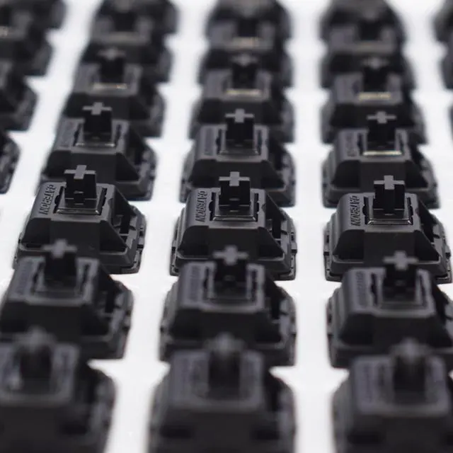 Alt view image 5 of 5 - Gateron Oil King V2 Pre Lubed 5pin Linear Switches for Mechanical Keyboard (90PCS, Oil King)