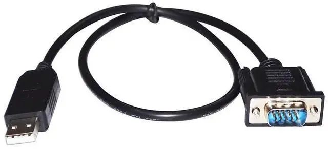 Main image of RIKYJIC FT232RL Chip USB Male to DB15 Male Connector RS232 Serial Communication Cable for VAT Valve Controller Computer On-line Cable Compatible Cable Model No. P/N:230327(1.8 Meters)
