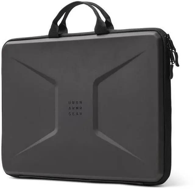 Alt view image 3 of 5 - UAG Laptop Sleeve Case, Large Sleeve, Fits Up to 15-16" Laptop, Shockproof Protective Carrying Computer Bag with Carrying Handle and Interior Accessory Pocket, Black